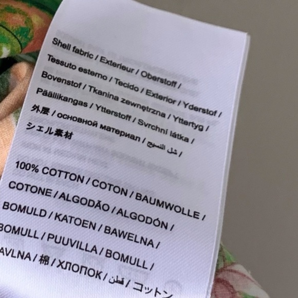 FARM Rio Tropical Print Mini Dress - Green, Yellow, Orange - Picture 12 of 16